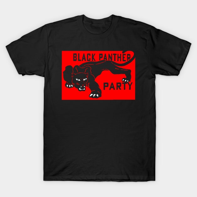 Black Panther Party T-Shirt by impacteesstreetwear